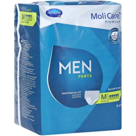 MOLICARE PREMIUM MEN PANTS 5KV. M 1×8шт, брюки от недержания: цены и характеристики