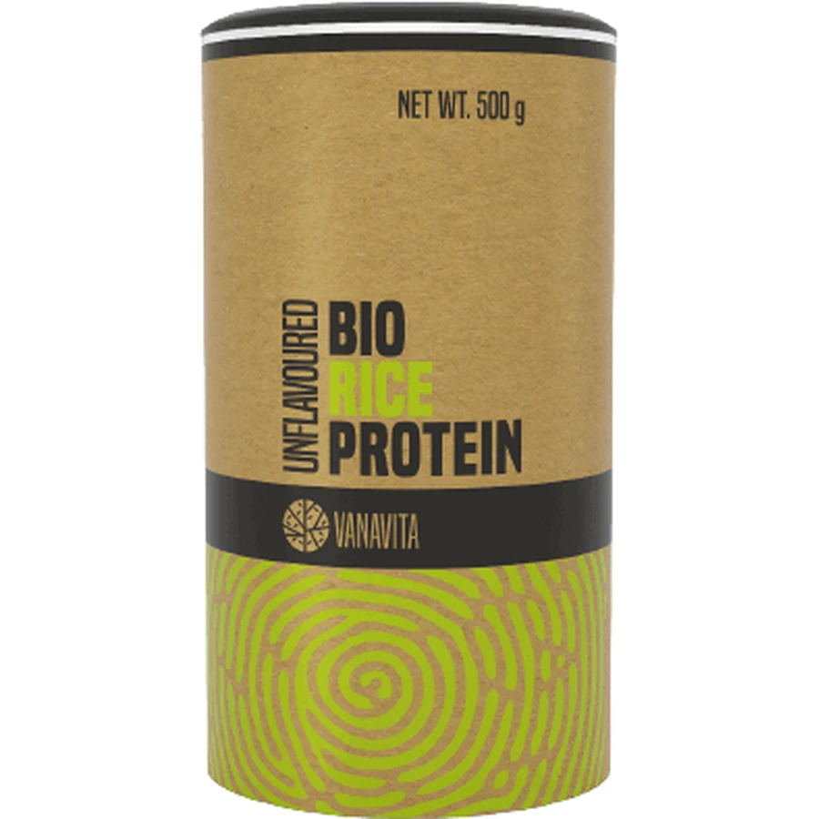 VanaVita BIO Рисовий протеїн 500 г: ціни та характеристики