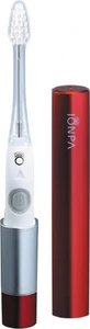 Звукова іонізуюча зубна щітка IONICKISS IONPA TRAVEL compact, червона 1×1 шт, звукова зубна щітка