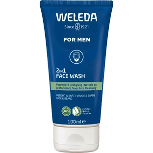 Гель для обличчя та бороди Weleda For Men 2в1 100 мл