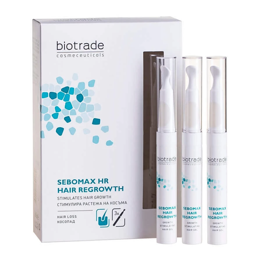 Biotrade Sebomax Себомакс Стимулюючий гель для пр, 3 х 8,5 мл: ціни та характеристики