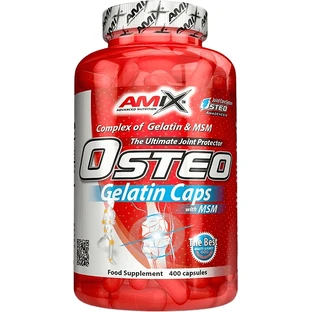 Amix Osteo желатин + MSM 400 капсул