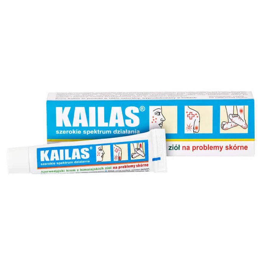 Аюрведический крем Kailas с гималайским зио для решения проблем кожи, 8 г: цены и характеристики