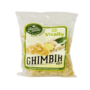 Імбир, скибочки, 100 г, Vitally