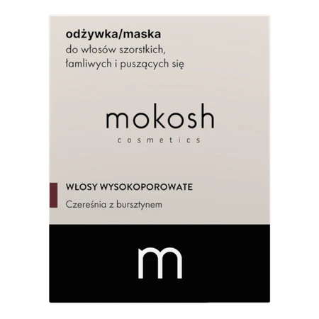 Mokosh, Кондиционер-маска для грубых, жирных и вьющихся волос, вишня с янтарем, 180 мл: цены и характеристики