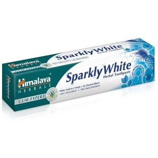 Гімалайська відбілююча трав'яна зубна паста Sparkly White Herbal Toothpaste 75 мл