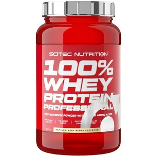SciTec Nutrition 100% Whey Protein Professional ваніль/ягоди 920 г