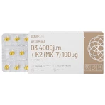 SEMA Lab Вітамін D3 4000 МО + К2 (МК-7) 100 мкг, 60 мікрокапсул: ціни та характеристики
