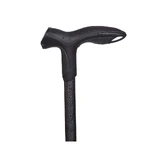 Эргономичная трость черная SS/02/02 Step Soft, 1 штука, Biogenetix