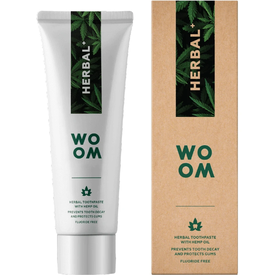 Зубна паста Woom Herbal+ 75 мл: ціни та характеристики