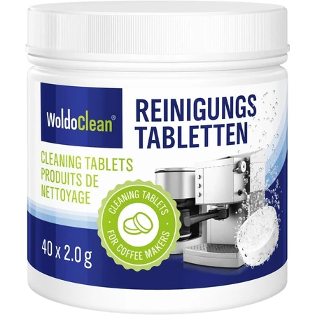 Таблетки для чищення кавомашини Allnature WoldoClean 40 шт: ціни та характеристики