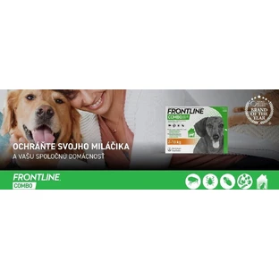 FRONTLINE COMBO spot-on for DOG M 3 x 1,34 мл 3x1,34 мл, раствор для собак