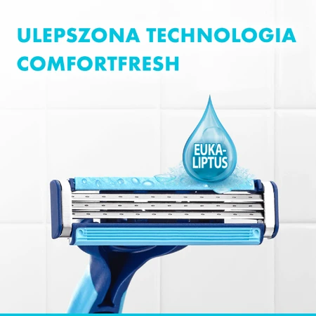 Gillette Blue 3 Cool, одноразовые бритвы, 8 штук: цены и характеристики