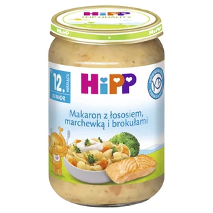HiPP Junior, макароны с осликом, морковью и брокколи, после 12 месяцев, 250 г