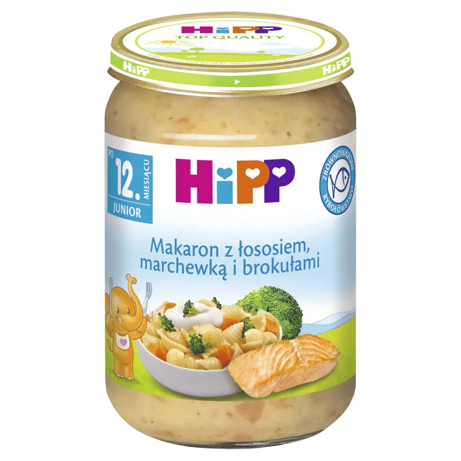 HiPP Junior, макароны с осликом, морковью и брокколи, после 12 месяцев, 250 г: цены и характеристики