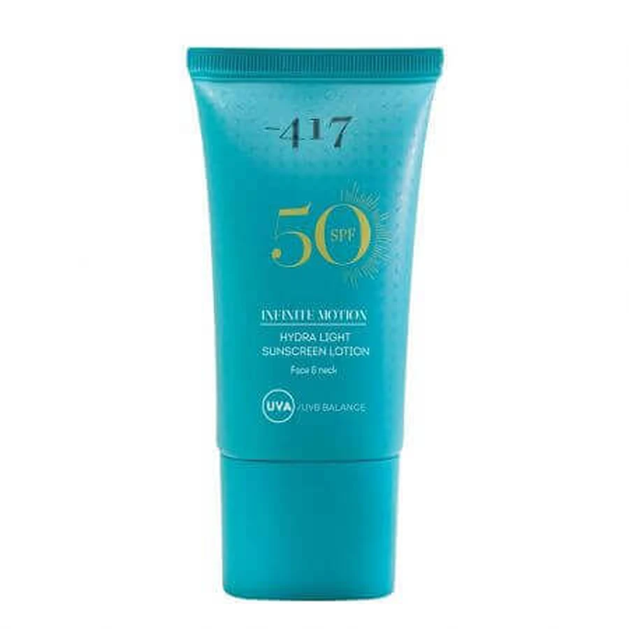 Infinite Motion Легкий зволожуючий лосьйон для обличчя з SPF 50, 50 мл, Мінус 417: ціни та характеристики