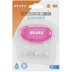 AKUKU, силиконовая кисточка для пальцев, розовая, A0265, 1 шт.: цены и характеристики