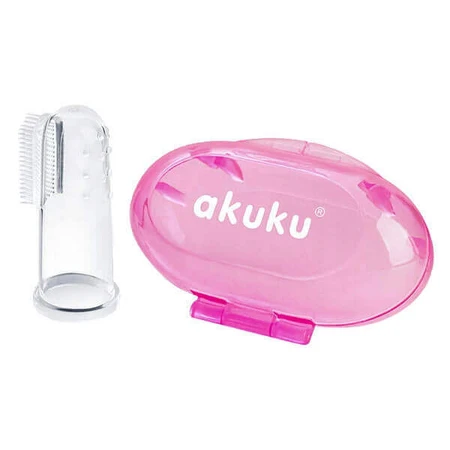 AKUKU, силиконовая кисточка для пальцев, розовая, A0265, 1 шт.: цены и характеристики