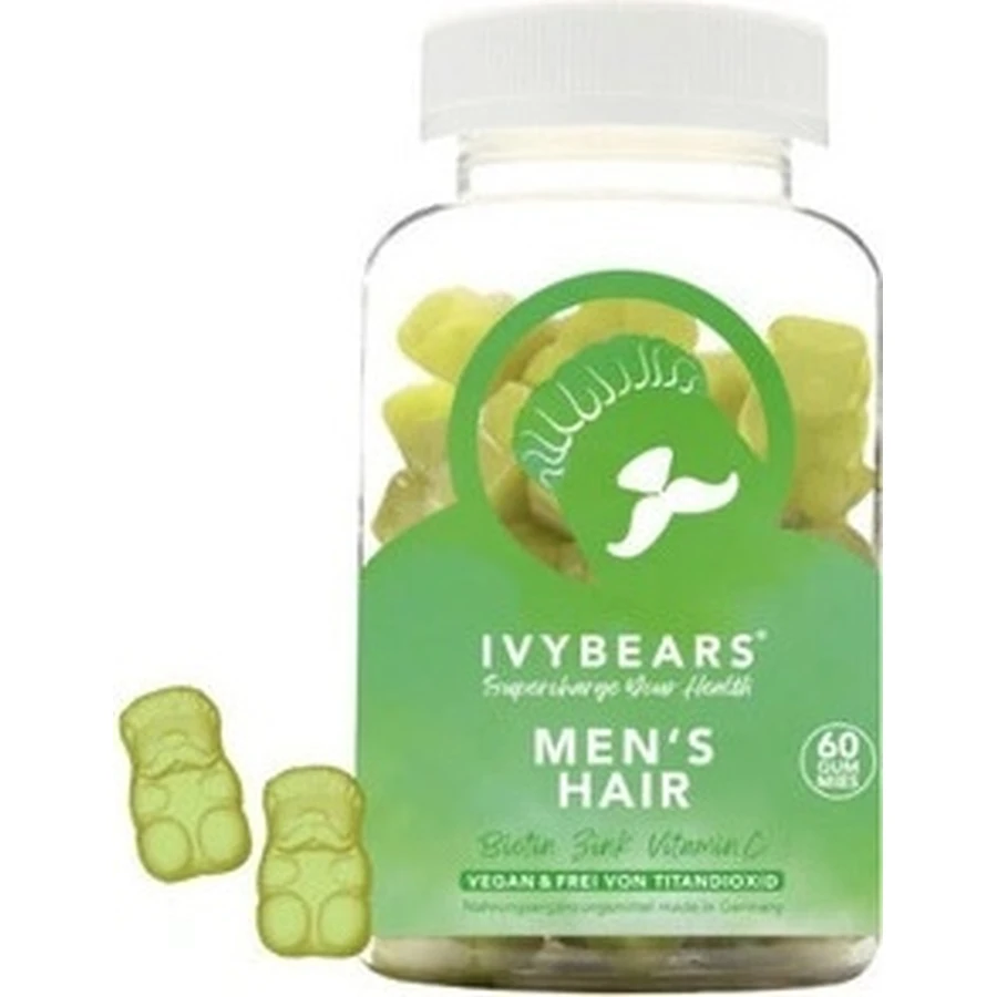 Вітаміни для волосся IvyBears для чоловіків 1×60 шт, дієтична добавка: ціни та характеристики