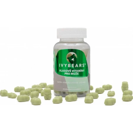 Вітаміни для волосся IvyBears для чоловіків 1×60 шт, дієтична добавка: ціни та характеристики