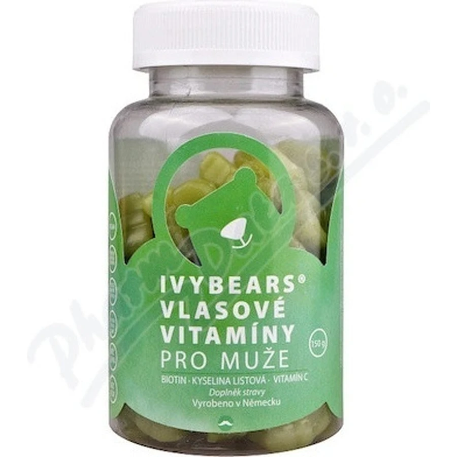 Вітаміни для волосся IvyBears для чоловіків 1×60 шт, дієтична добавка: ціни та характеристики
