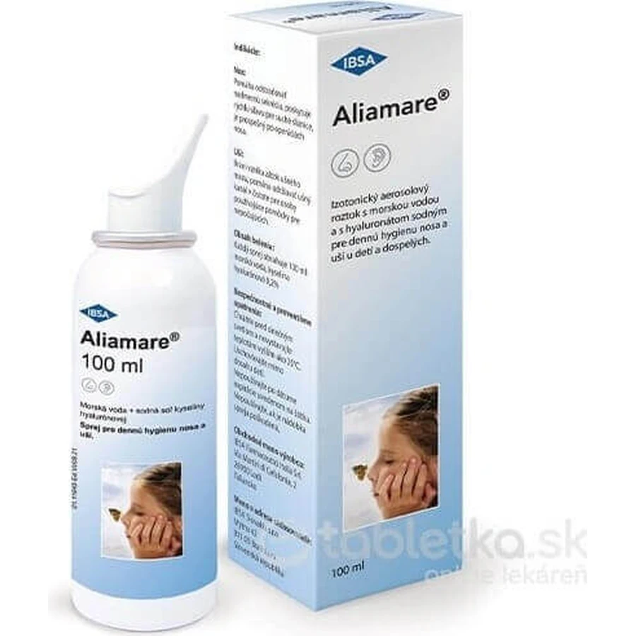 ALIAMARE 1×100 мл, изотонический аэрозольный раствор: цены и характеристики