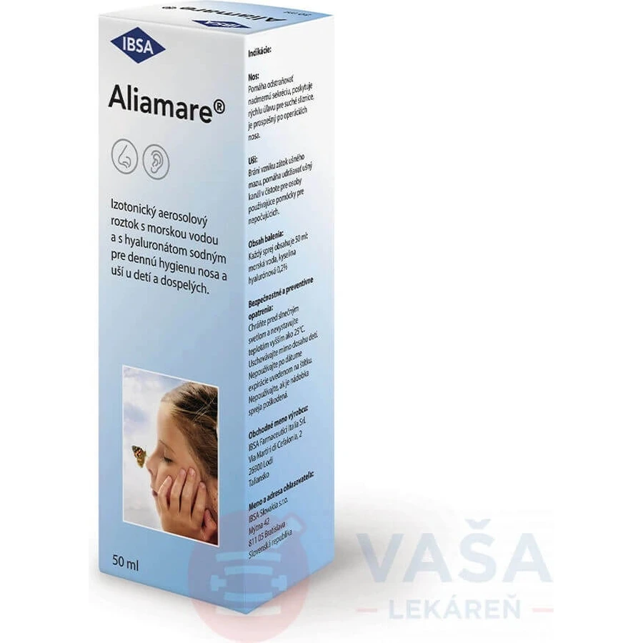 ALIAMARE 1×100 мл, изотонический аэрозольный раствор: цены и характеристики
