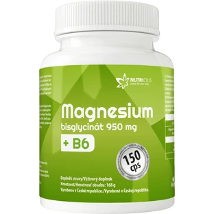 Nutricius Магния бисглицинат 950 мг + витамин B6 150 капсул