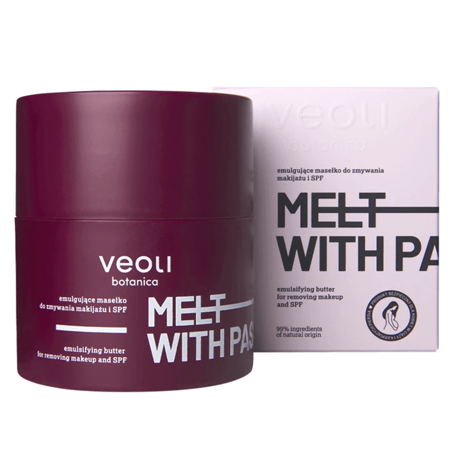 Veoli Botanica Melt With Passion, емульгуючий засіб для зняття макіяжу та SPF, 40 г: ціни та характеристики