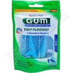 Зубна нитка GUM Easy Flosser, 30 шт + дорожній чохол 1×30 шт, зубна нитка: ціни та характеристики