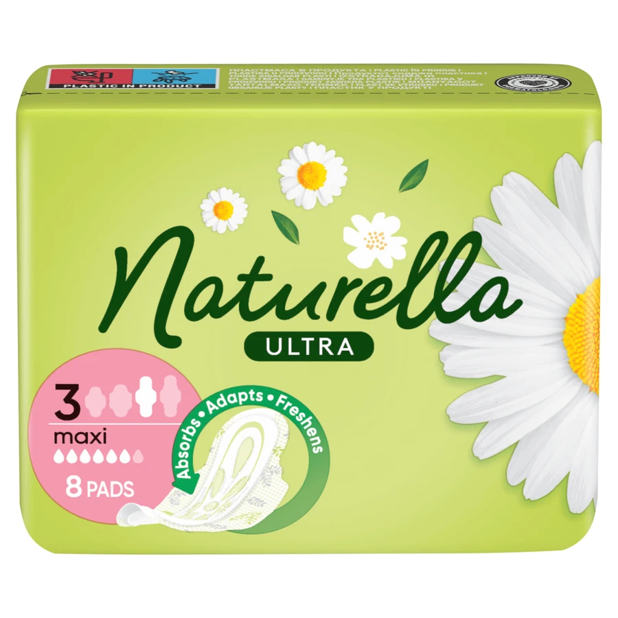 Naturella, Наволочки с крылышками, Ultra Maxi, 8 шт.: цены и характеристики