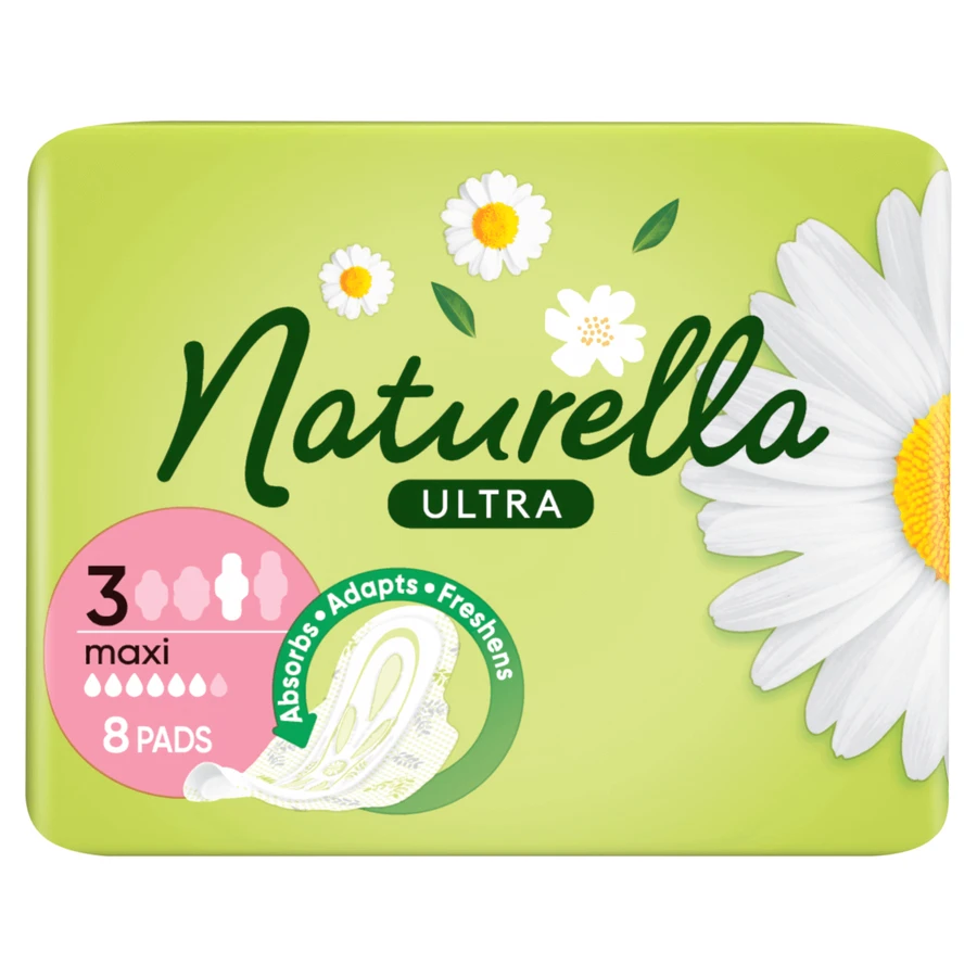 Naturella, Наволочки с крылышками, Ultra Maxi, 8 шт.: цены и характеристики