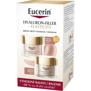 Eucerin Гиалурон-заполнитель + Упругость Дневной крем Розе SPF30 и нони-крем 2 x 50 мл