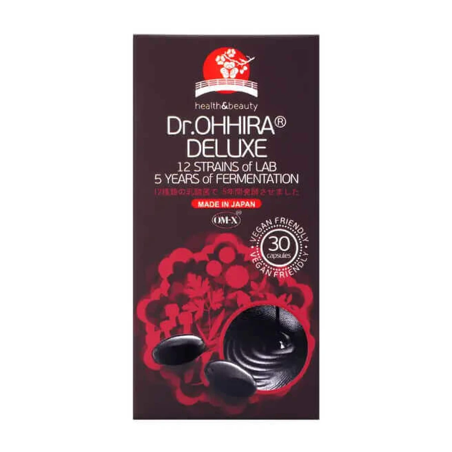 Комплекс Dr. Ohhira Deluxe из 12 штаммов молочнокислых бактерий, 30 капсул: цены и характеристики