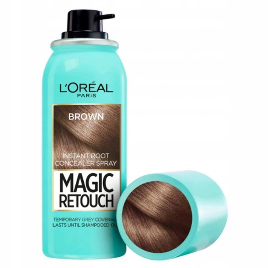 Спрей для волосся L'Oréal Paris Magic Retouch для покриття наростів світло-коричневий, 75 мл 1×75 мл, спрей: ціни та характеристики