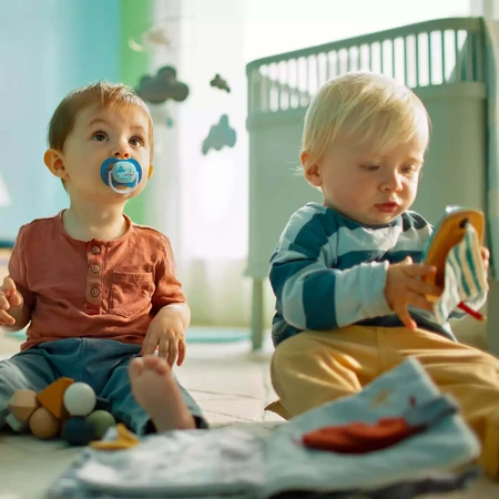 Avent Ultra Air, силіконова пустушка, ортодонтична, для хлопчика, SCF080/03, 6-18 місяців, 2 пари: ціни та характеристики