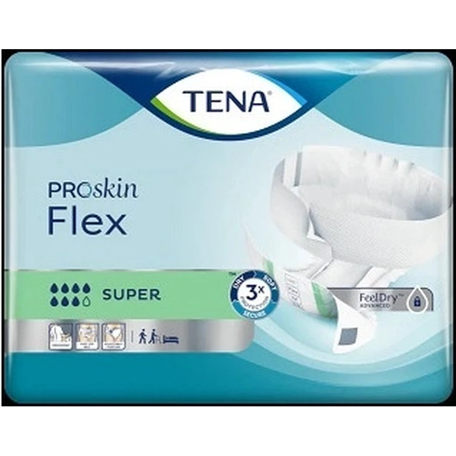 TENA Flex Super M 1×30 шт, трусы от недержания с быстросъемным поясом: цены и характеристики