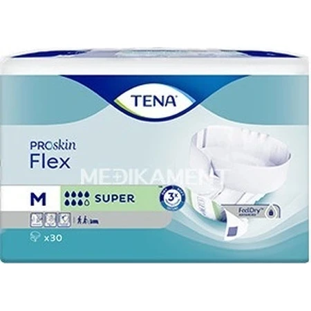 TENA Flex Super M 1×30 шт, трусы от недержания с быстросъемным поясом: цены и характеристики