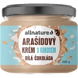 Allnature Araid крем з білим шоколадом та кокосом 220 г