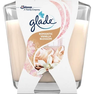 Свеча ароматическая Glade Decor romantic vanilla blossom 70 г