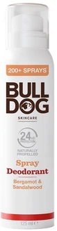 Bulldog Bergamot & Sandalwood спрей-дезодорант 125 мл