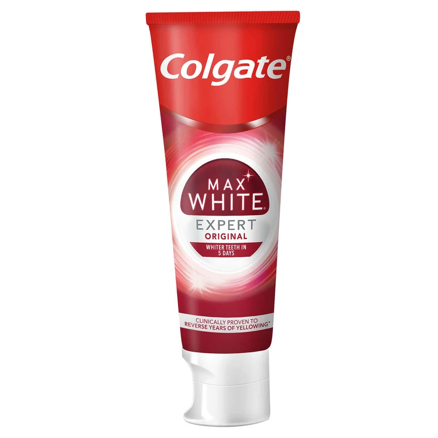 Відбілююча зубна паста Colgate Max White Expert Original, 75 мл: ціни та характеристики