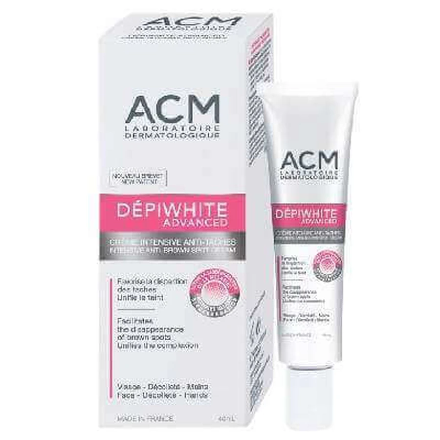 Depiwhite Просунутий депігментуючий крем, 40 г, ACM: ціни та характеристики