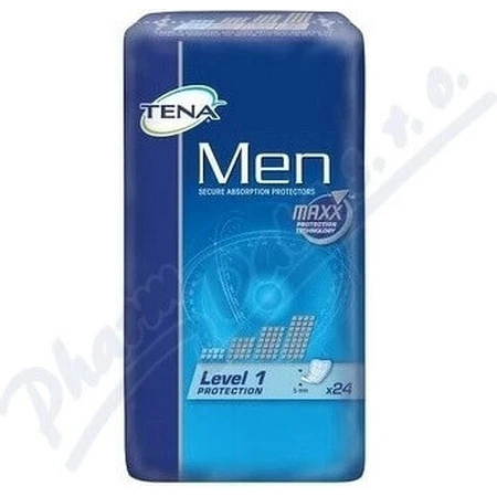 TENA Men Level 1 1×24 шт, прокладки от недержания для мужчин: цены и характеристики