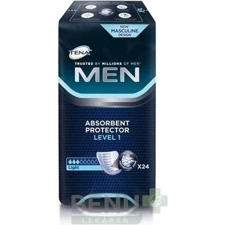 TENA Men Level 1 1×24 шт, прокладки от недержания для мужчин: цены и характеристики