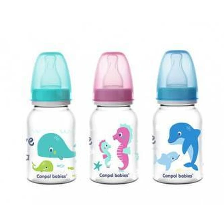 Пляшечка Love&Sea Дитяча пластикова формована 1×1 шт, пляшечка 120 мл 3м+: ціни та характеристики