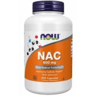 NOW Foods NAC + селен 250 капсул