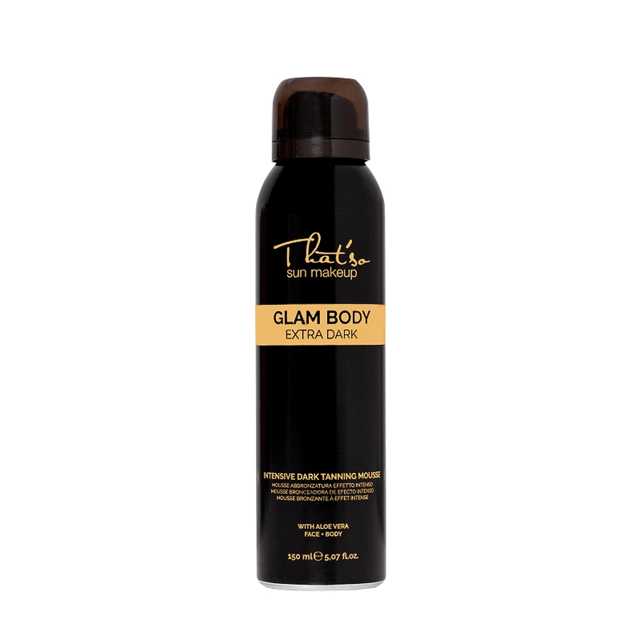 Мус для автозасмаги для тіла Glam Body Mousse Extra Dark, 150 мл, That So: ціни та характеристики