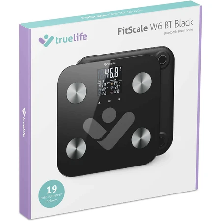 TrueLife FitScale W6 BT Black: ціни та характеристики