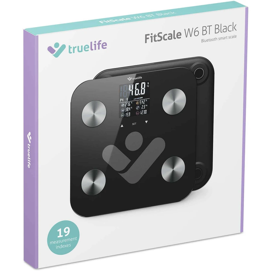 TrueLife FitScale W6 BT Black: ціни та характеристики